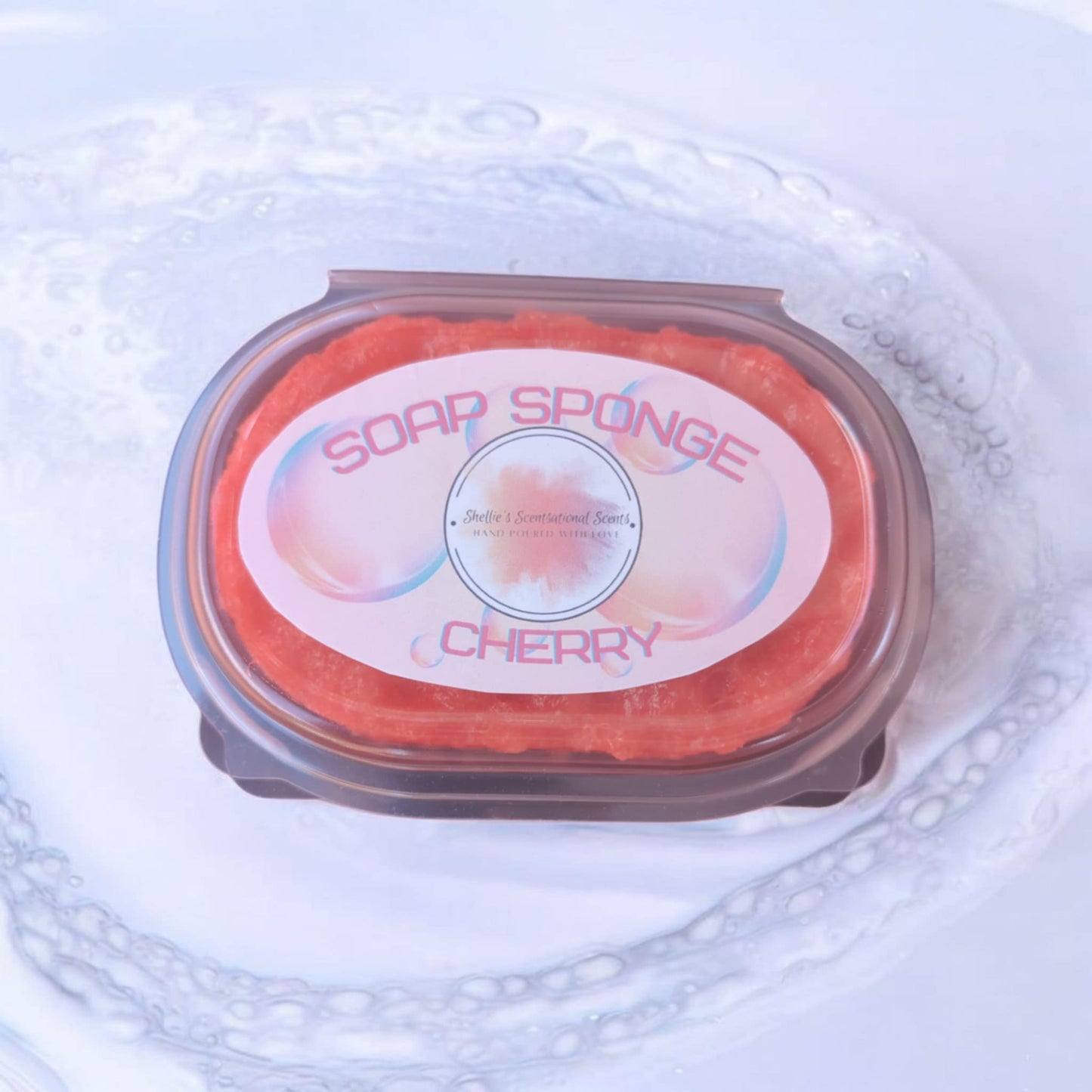 Cherry Soap Sponge