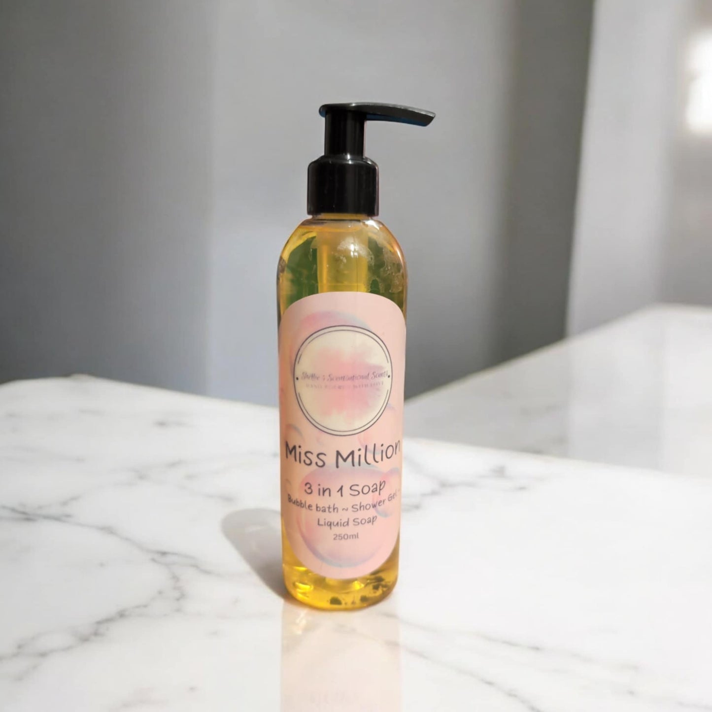 Miss Million 3 in 1 (Bubble Bath, Shower Gel & Hand Soap)