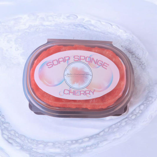 Cherry Soap Sponge