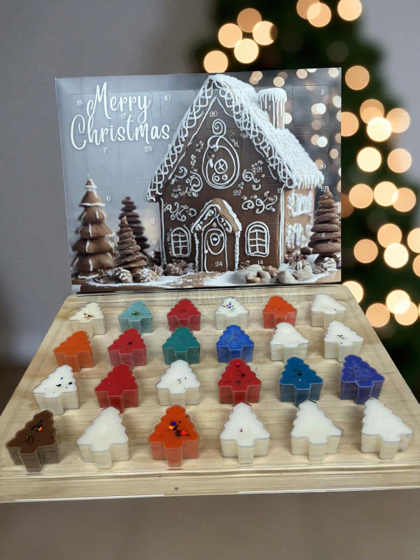 Gingerbread House 24 Day Wax Melt Christmas Advent Calendar
