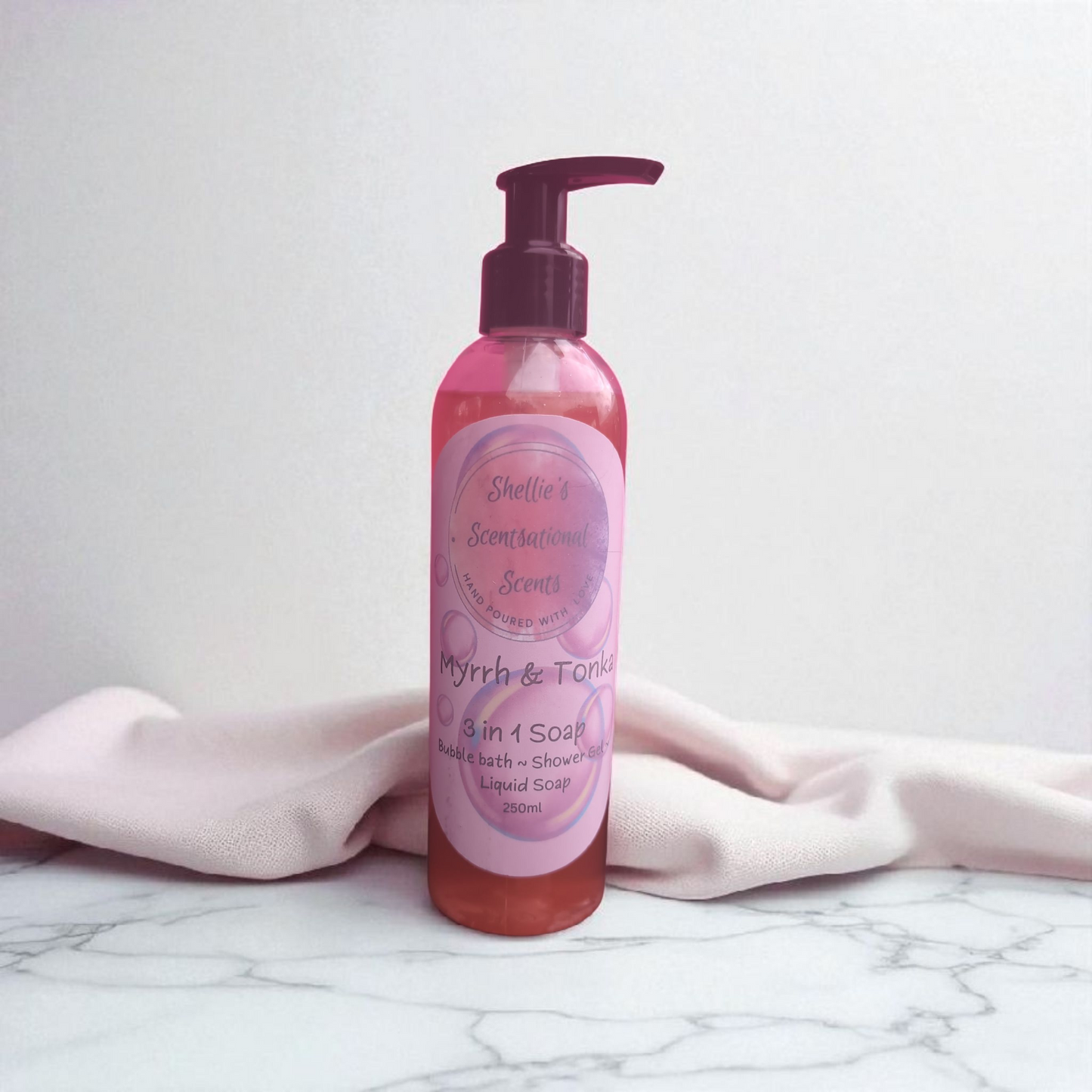 Myrrh & Tonka 3 in 1 (Bubble Bath, Shower Gel & Hand Soap)