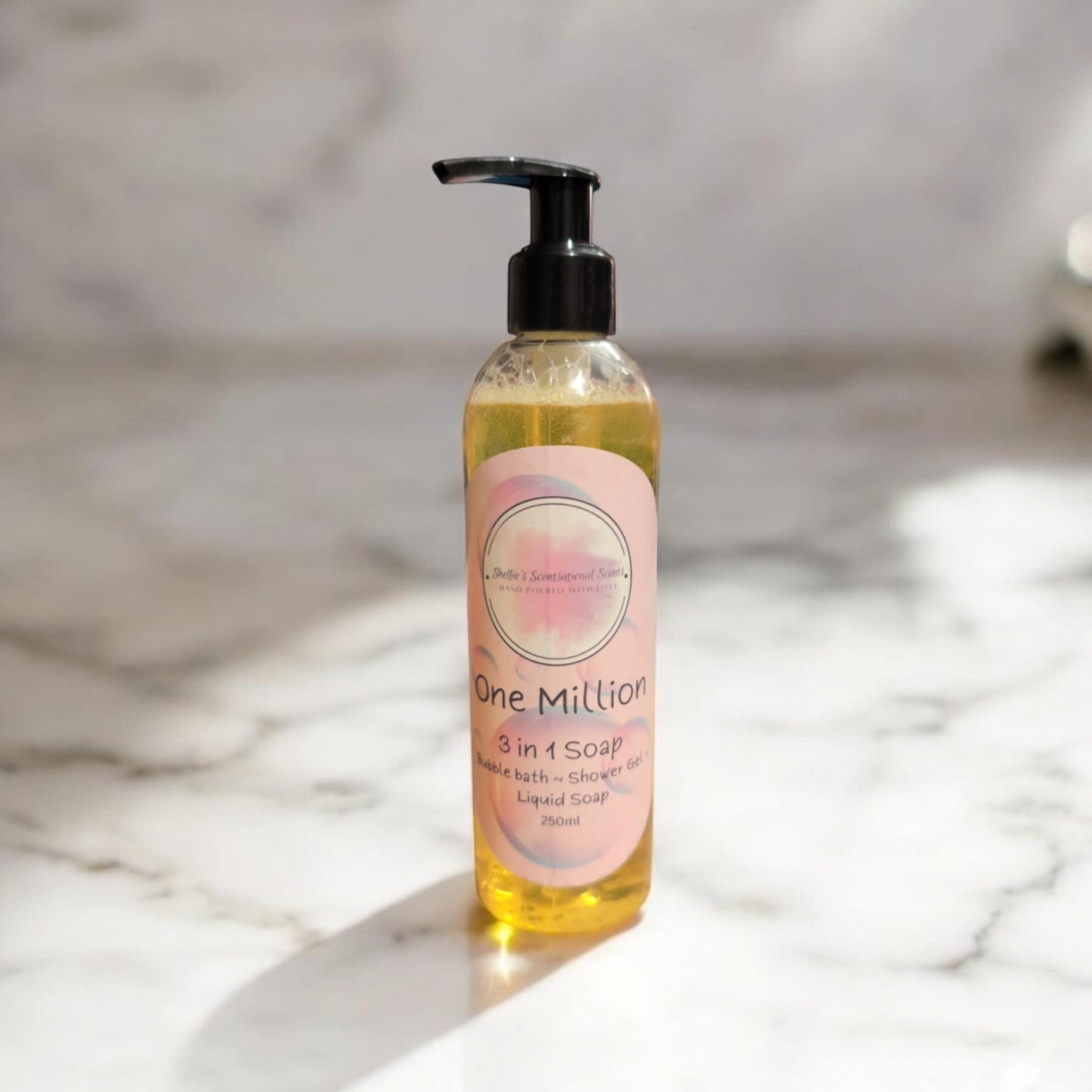 One Million 3 in 1 (Bubble Bath, Shower Gel & Hand Soap)