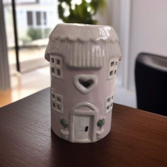 Pink House Wax Burner